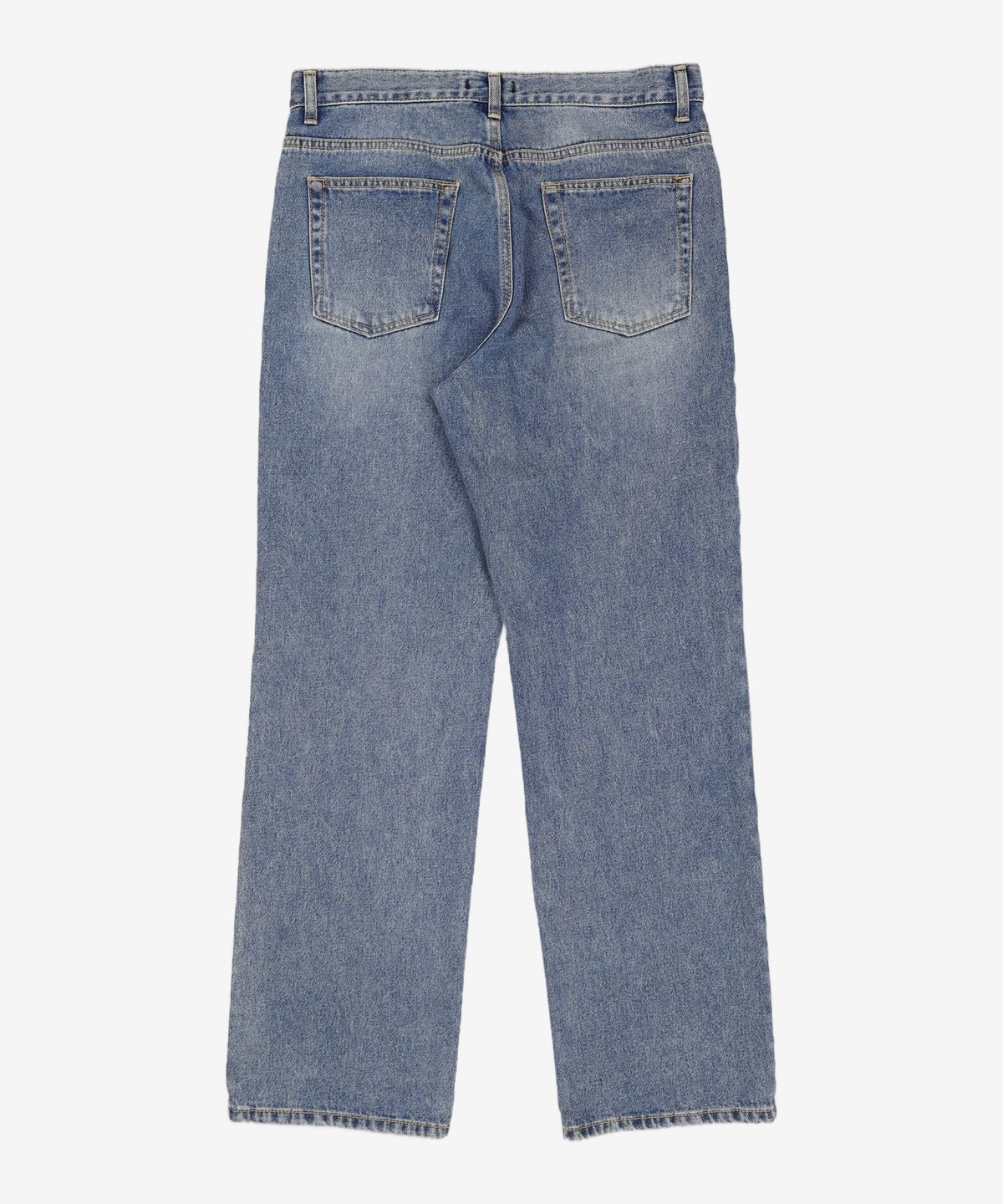 오더아카이브(ORDER ARCHIVE) Minimal wide jeans - 워시드블루 32