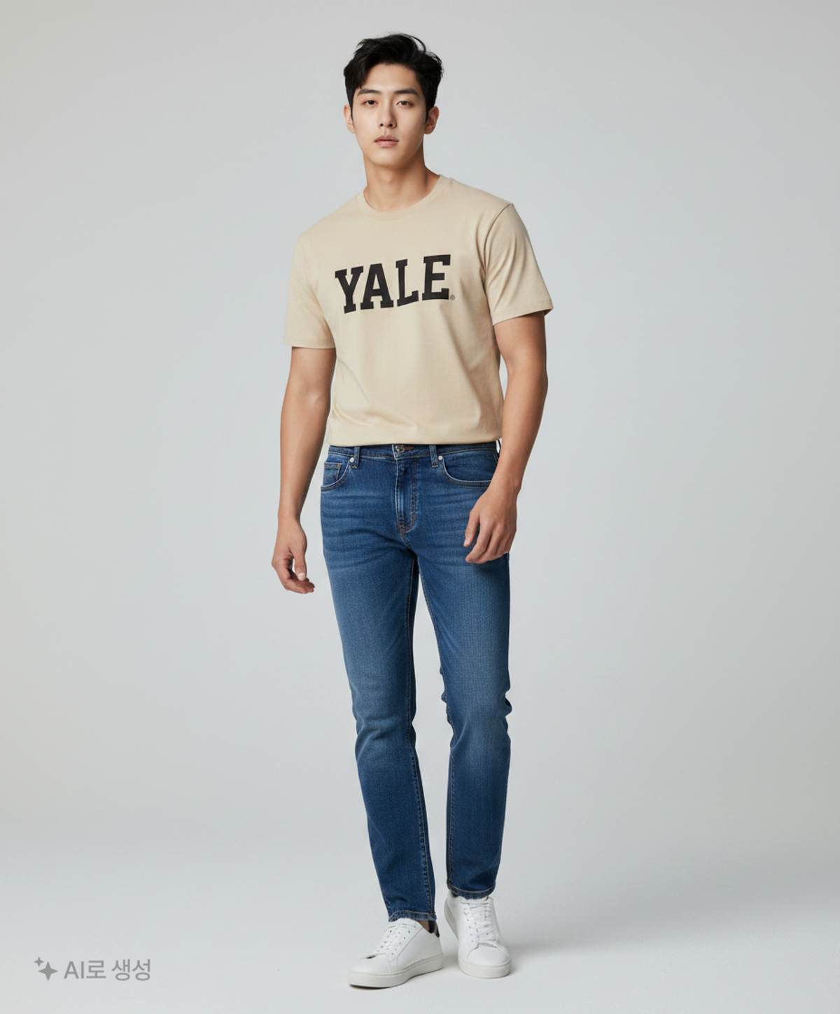예일(YALE) 반소매 티셔츠 S