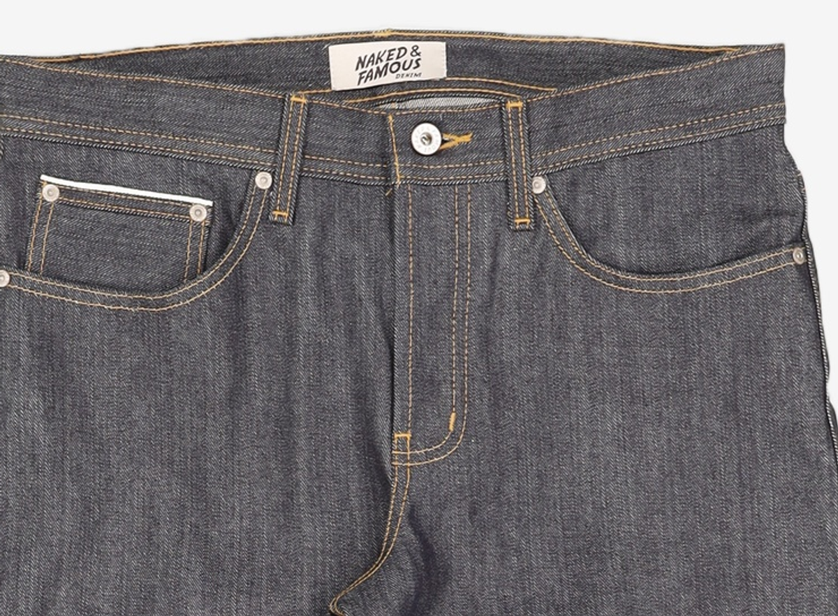 네이키드앤페이머스(NAKED&FAMOUS) WeirdGuy Left Hand Twill Selvedge 33