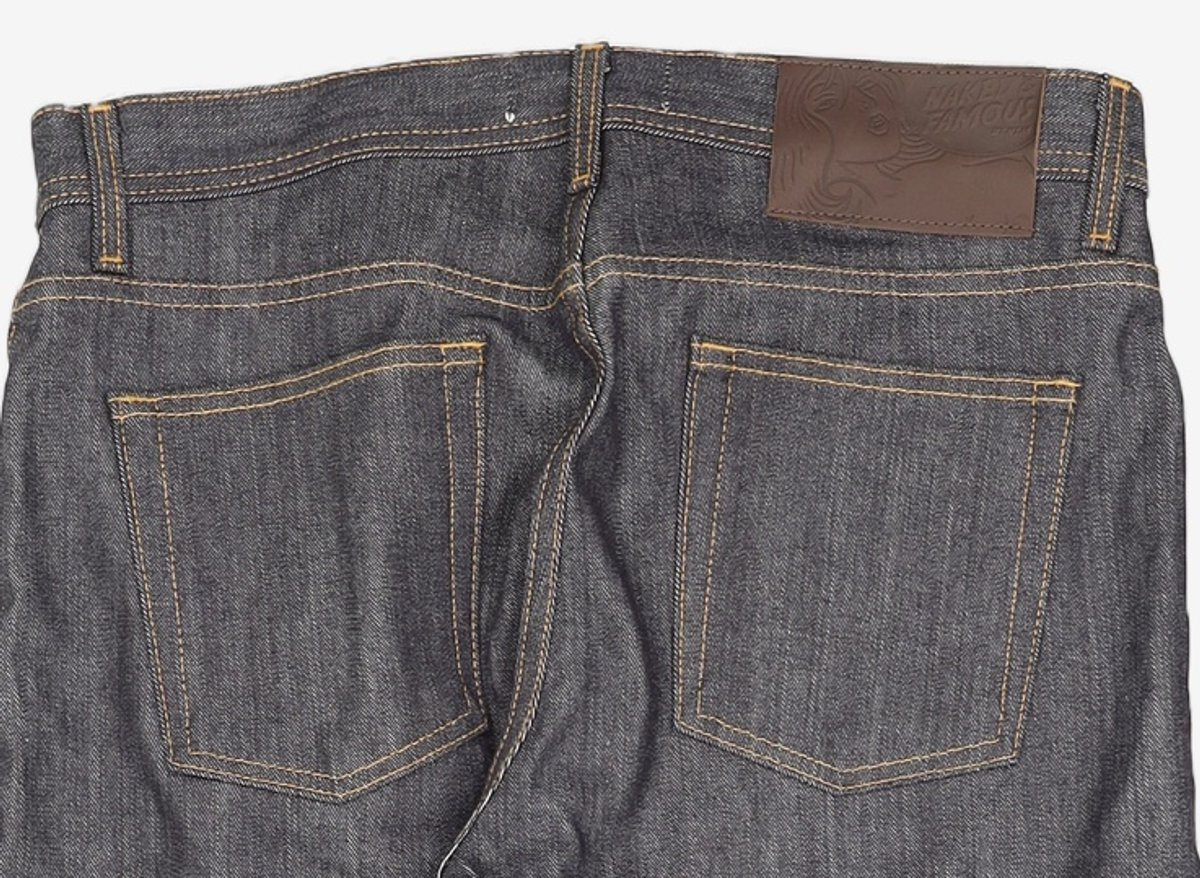 네이키드앤페이머스(NAKED&FAMOUS) WeirdGuy Left Hand Twill Selvedge 33
