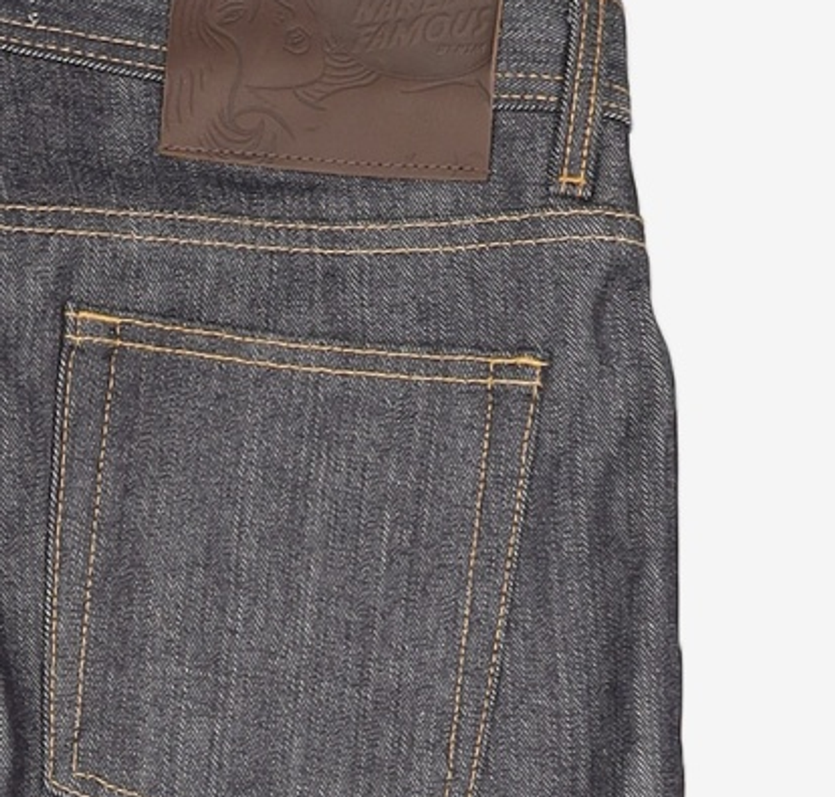 네이키드앤페이머스(NAKED&FAMOUS) WeirdGuy Left Hand Twill Selvedge 33