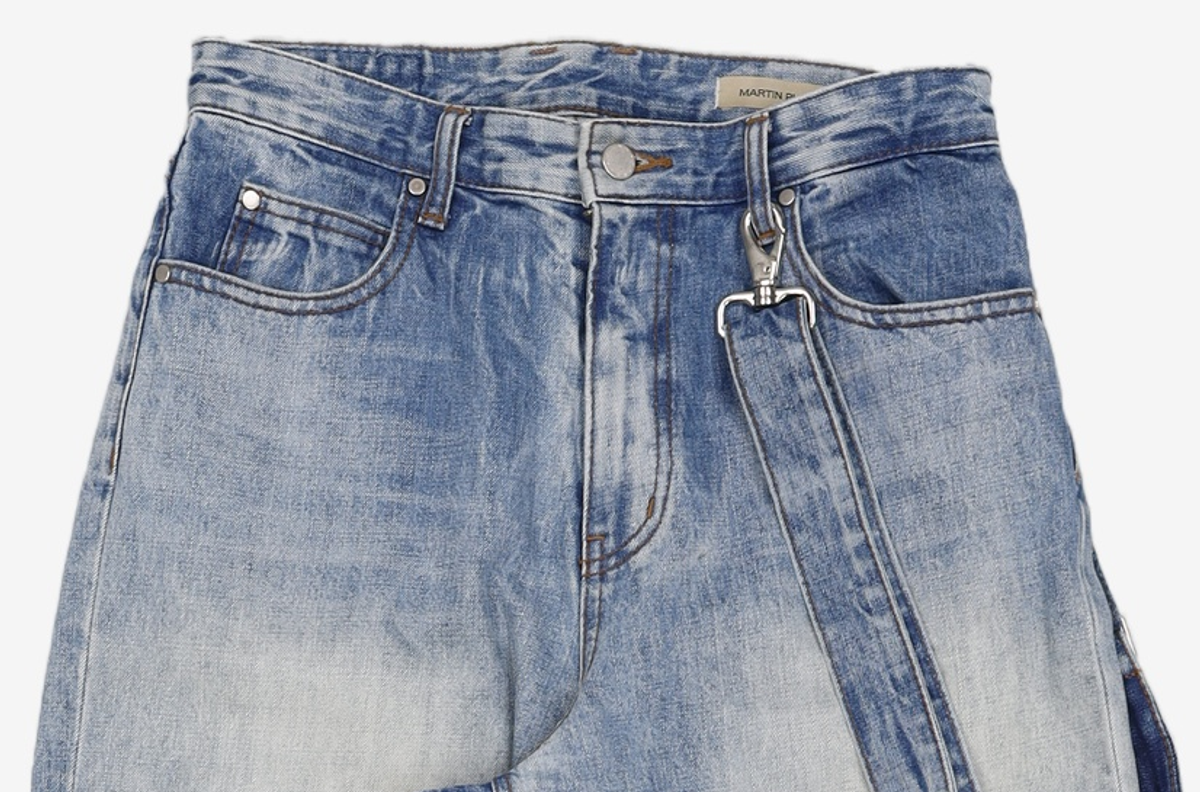 마틴플랜(MARTIN PLAN) Billowy Gradation Denim - L/BLUE M