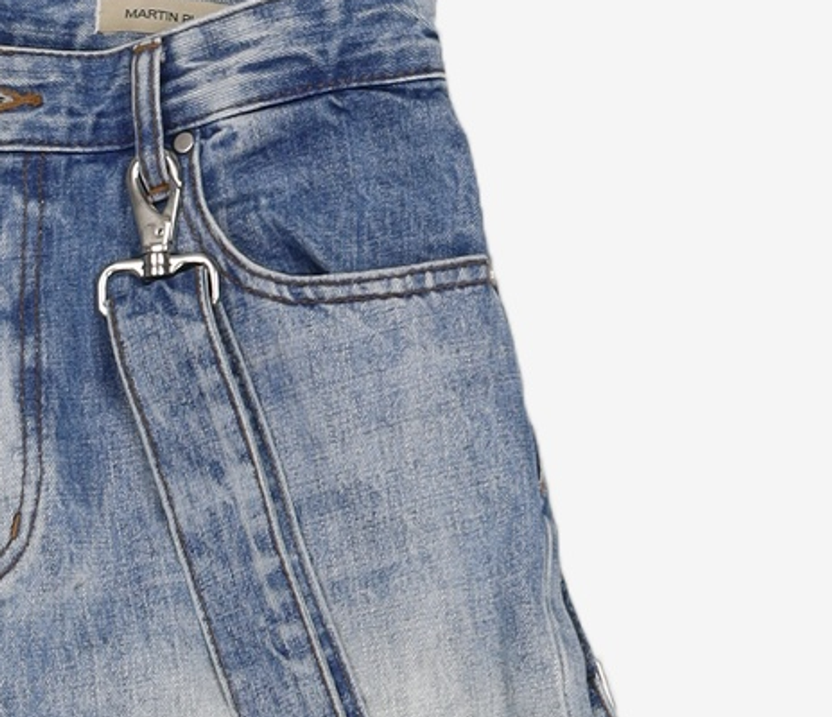 마틴플랜(MARTIN PLAN) Billowy Gradation Denim - L/BLUE M