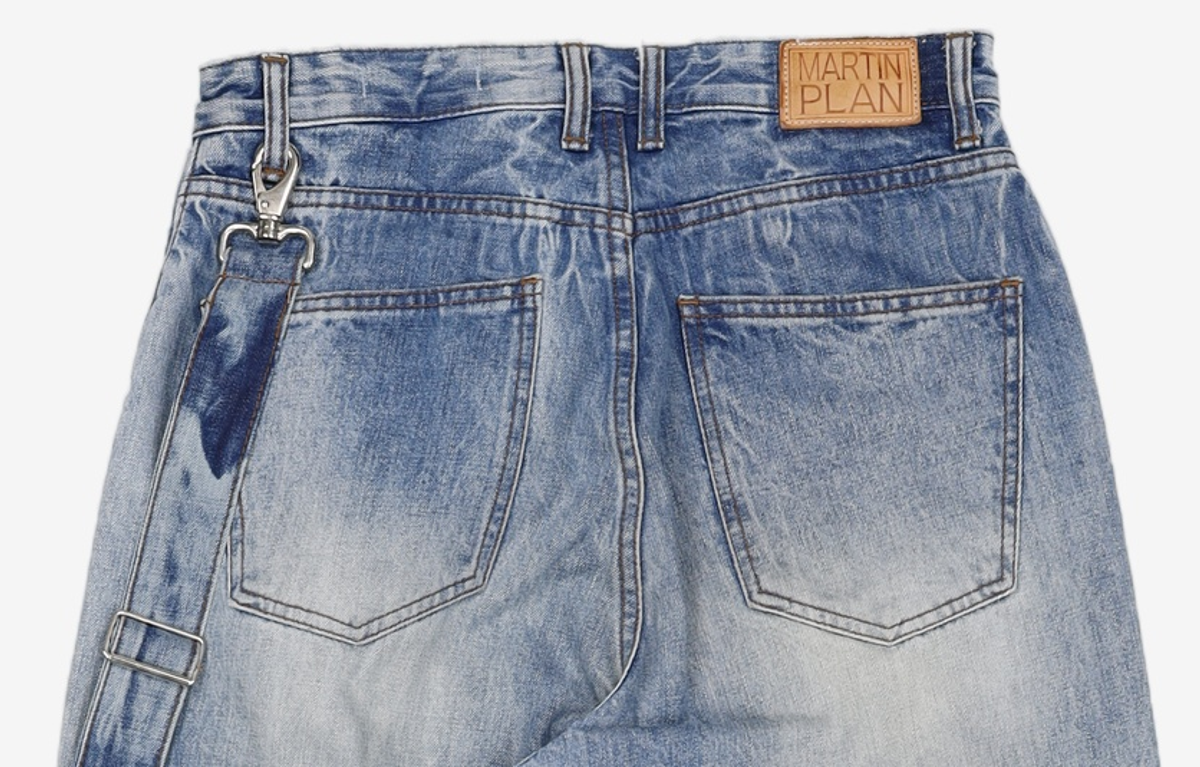 마틴플랜(MARTIN PLAN) Billowy Gradation Denim - L/BLUE M