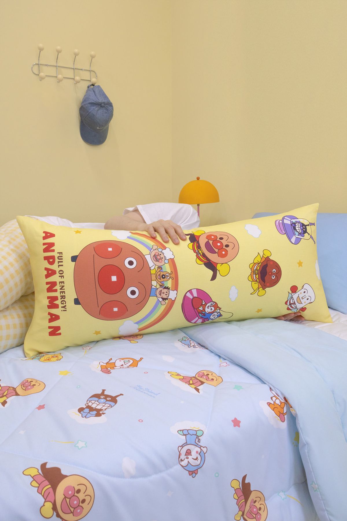 나라홈데코(NARAHOMEDECO) 호빵맨 사각바디필로우 무빙