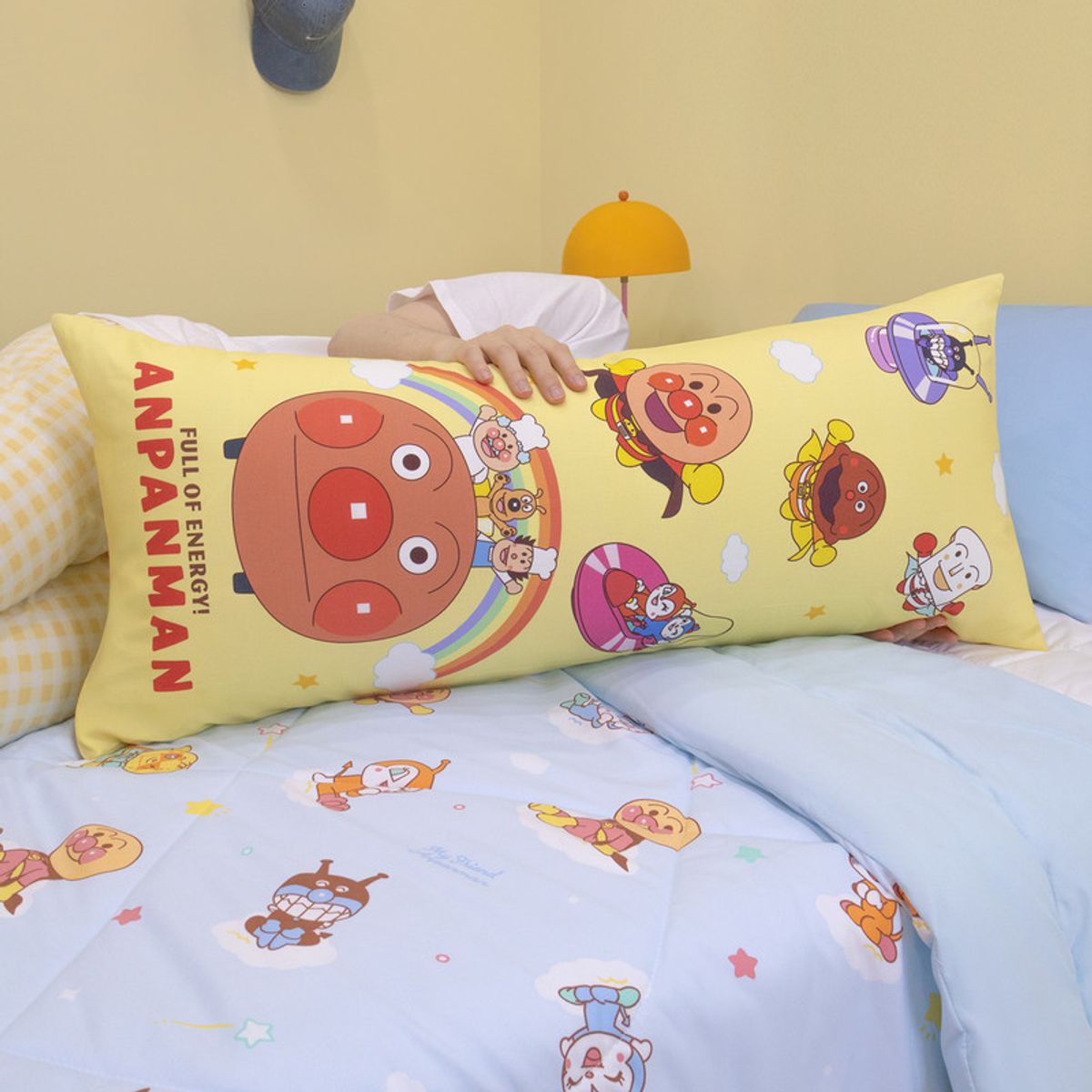 나라홈데코(NARAHOMEDECO) 호빵맨 사각바디필로우 무빙