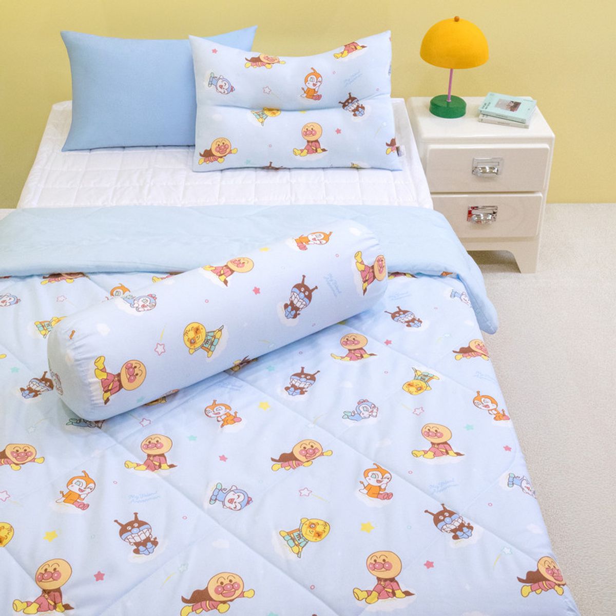 나라홈데코(NARAHOMEDECO) 호빵맨 원형바디필로우 스윗드림