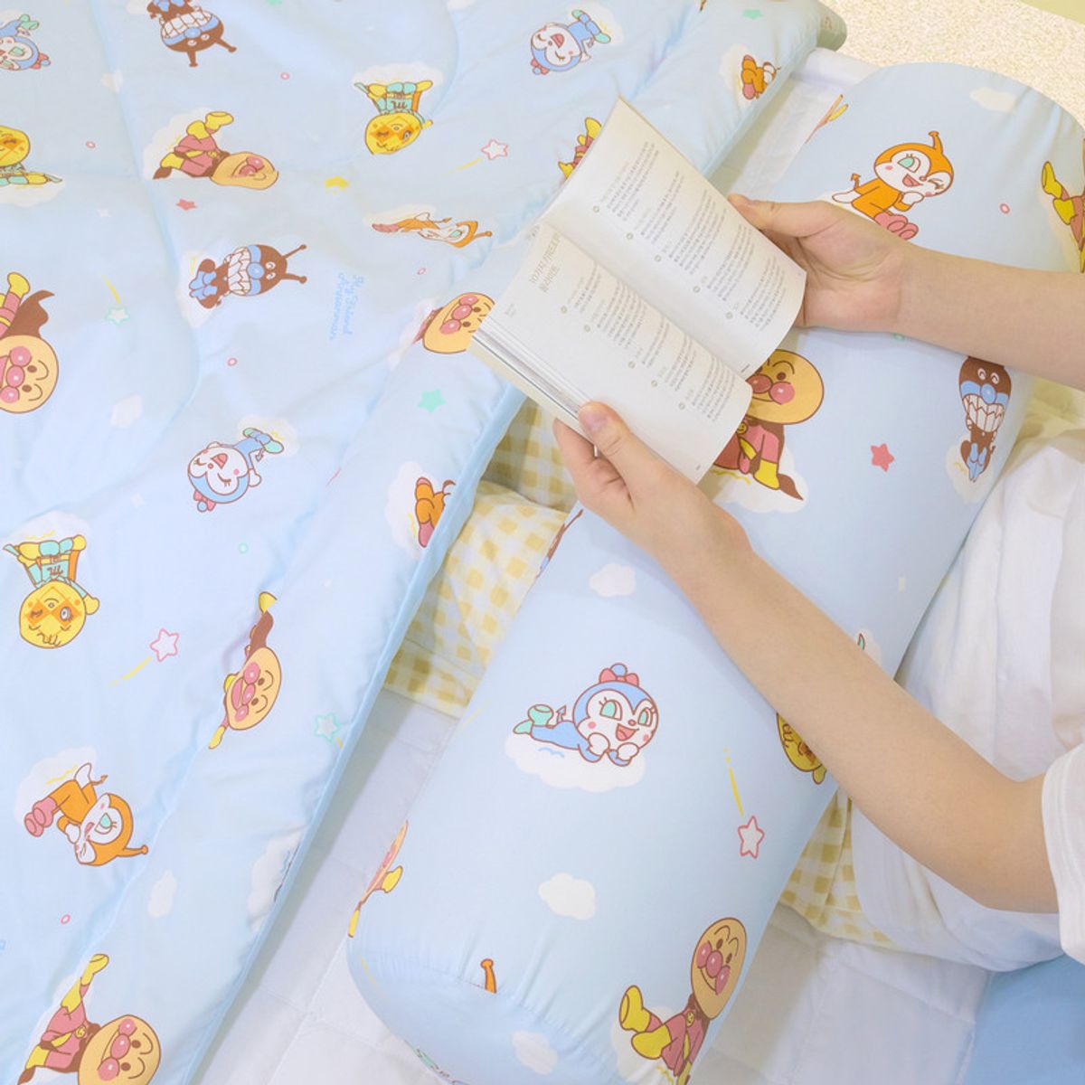 나라홈데코(NARAHOMEDECO) 호빵맨 원형바디필로우 스윗드림