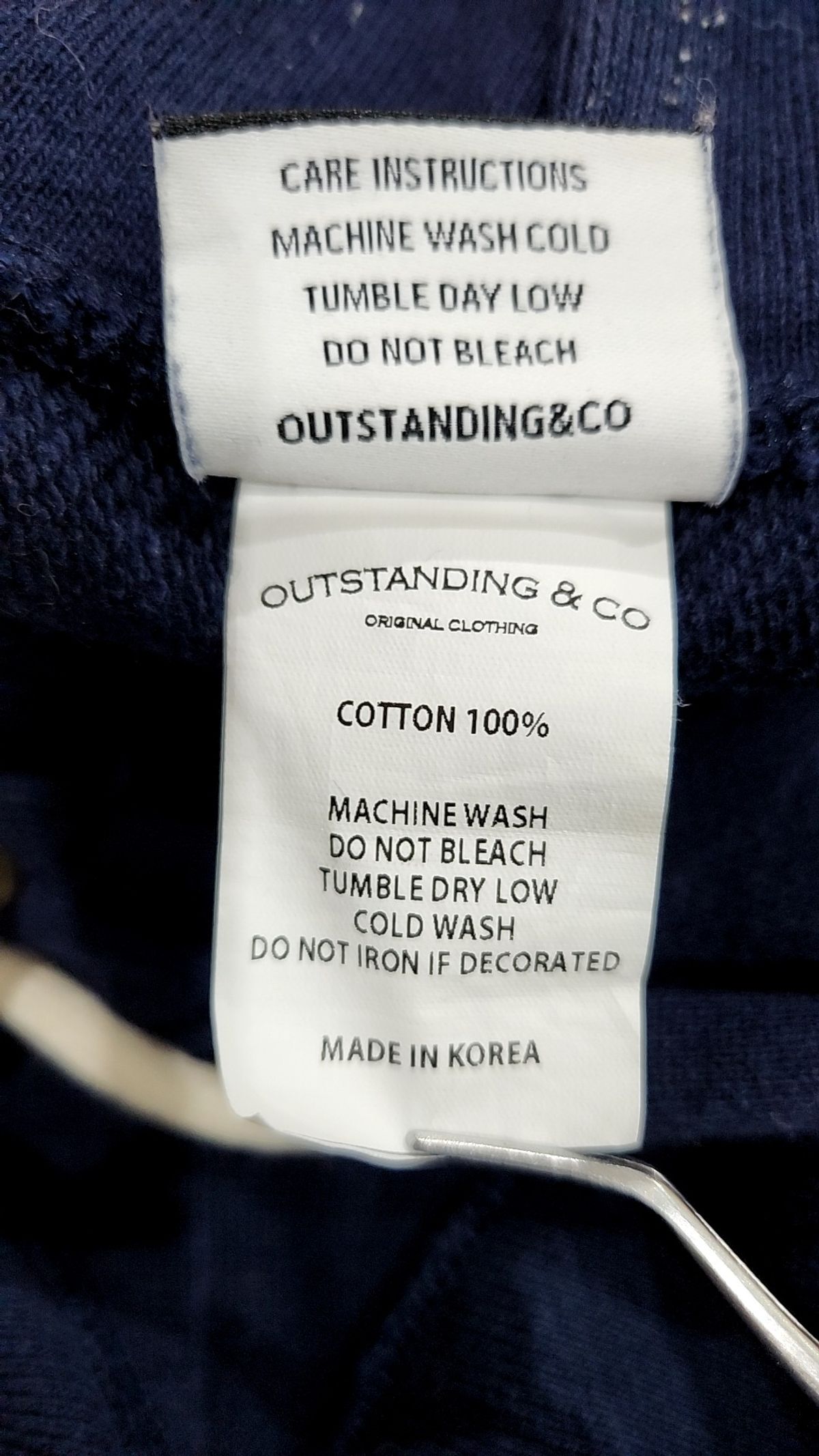 아웃스탠딩(OUTSTANDING) 후드 티셔츠 M