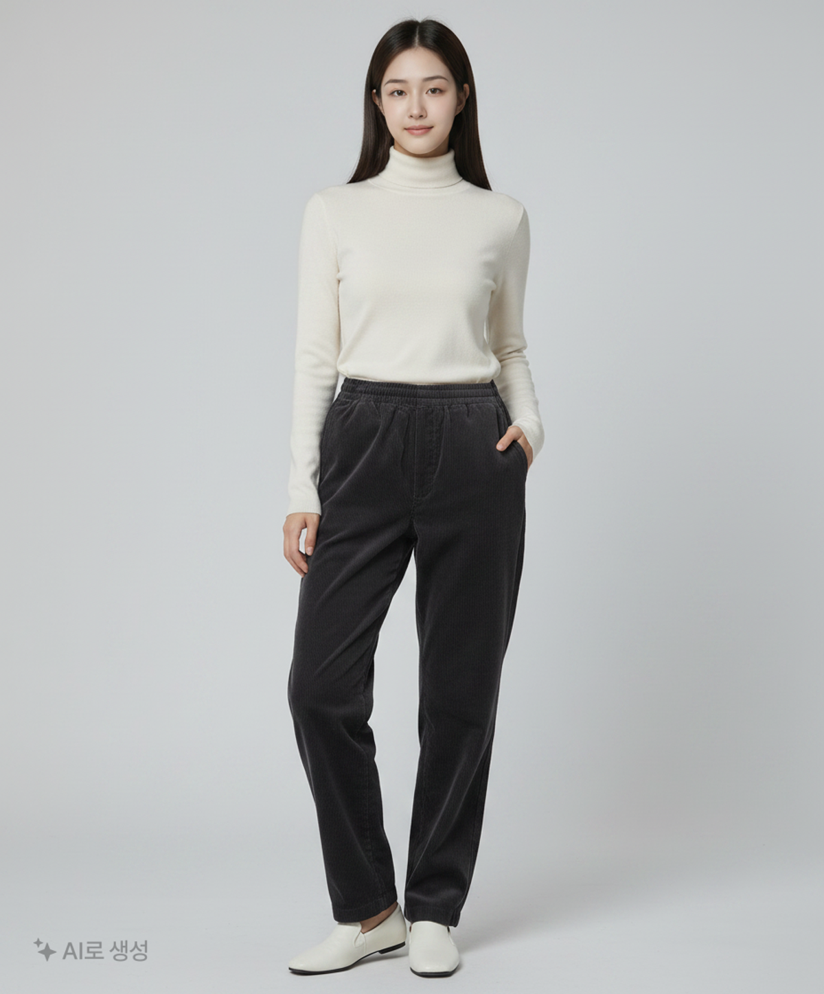 유니클로(UNIQLO) 코튼 팬츠 S
