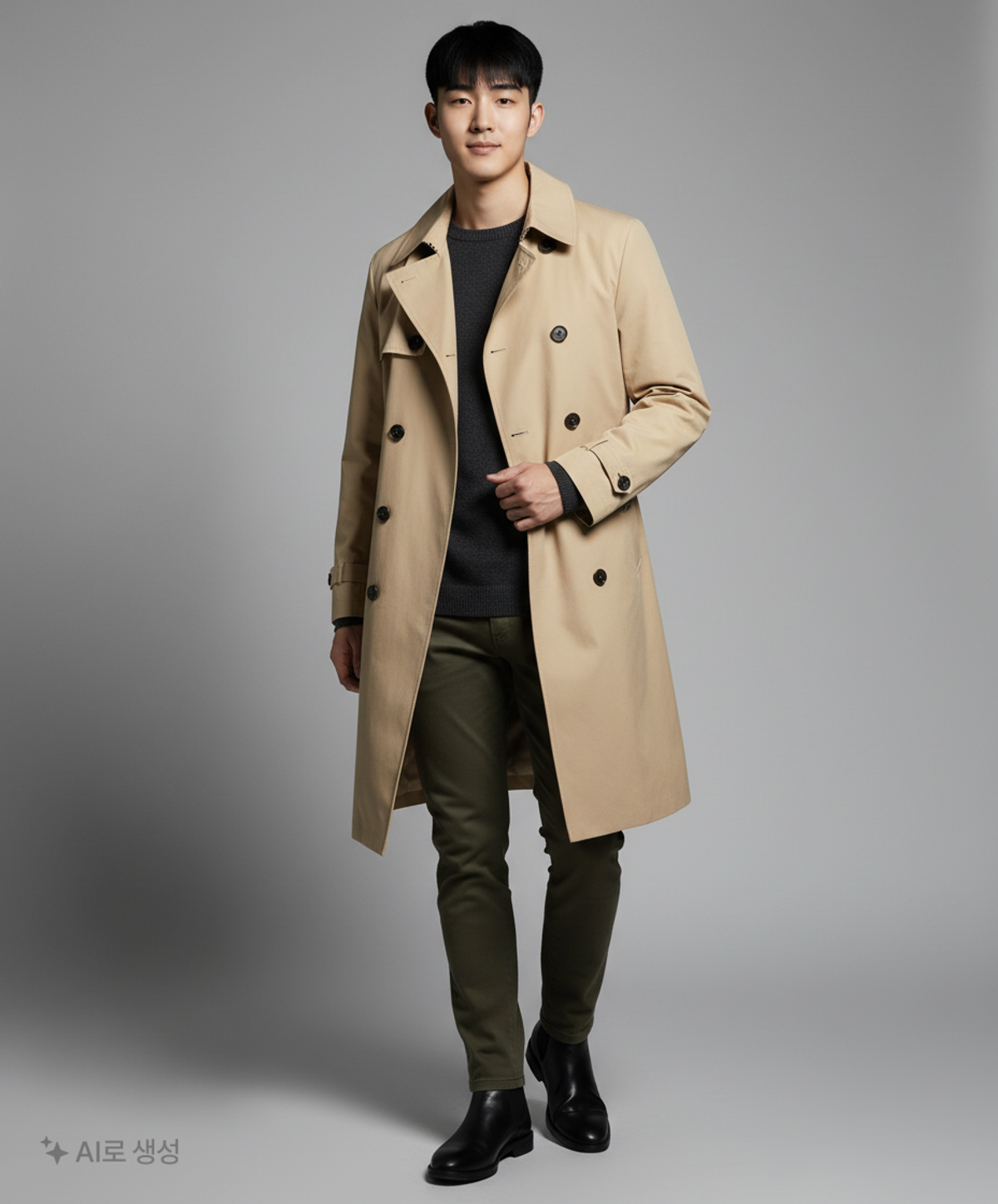 나우앤투모로우(NOWANDTOMORROW) 트렌치 코트 TC TRENCH COAT(2컬러) L