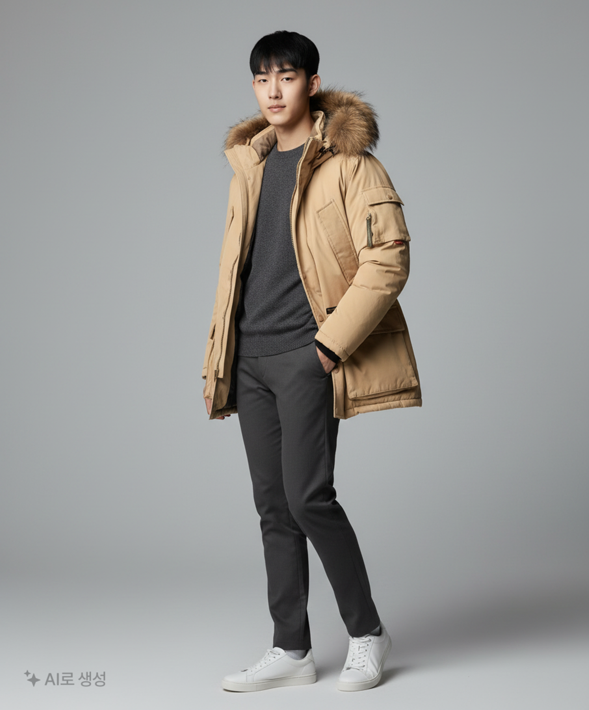 커버낫(COVERNAT) 하프 패딩/하프 헤비 아우터 M