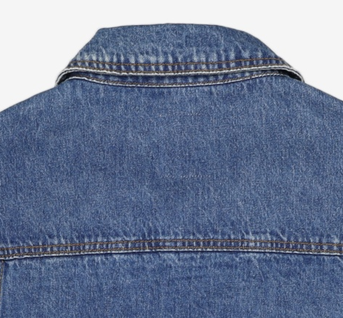 가먼트레이블(GARMENT LABLE) Proper Denim Trucker Jacket - Mid Blue S