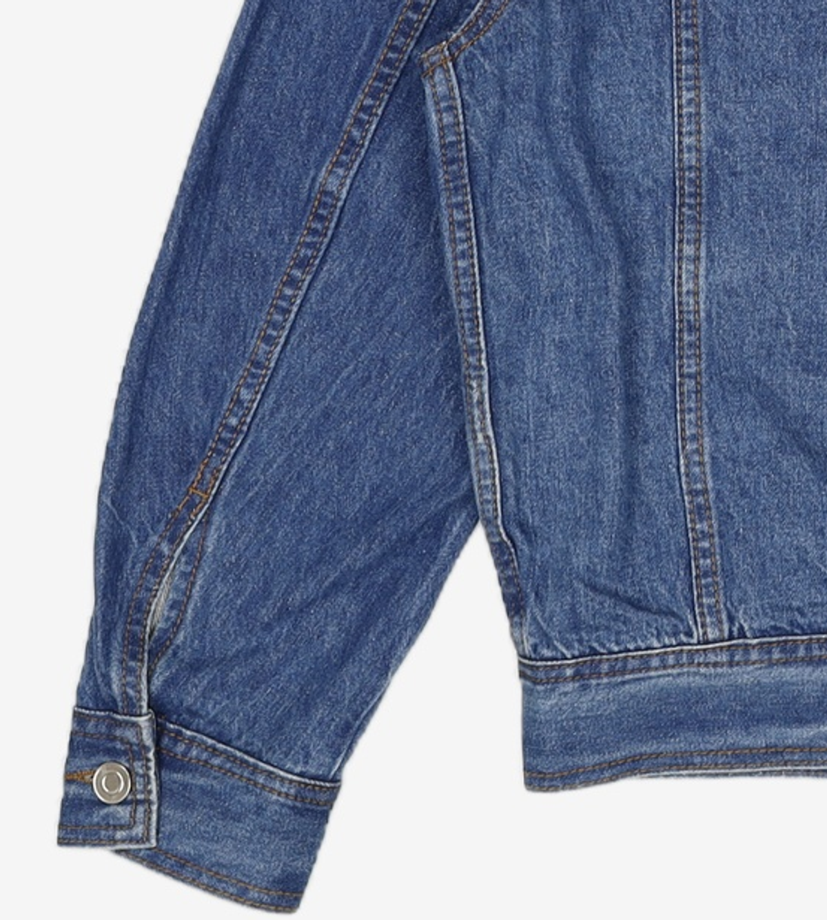 가먼트레이블(GARMENT LABLE) Proper Denim Trucker Jacket - Mid Blue S