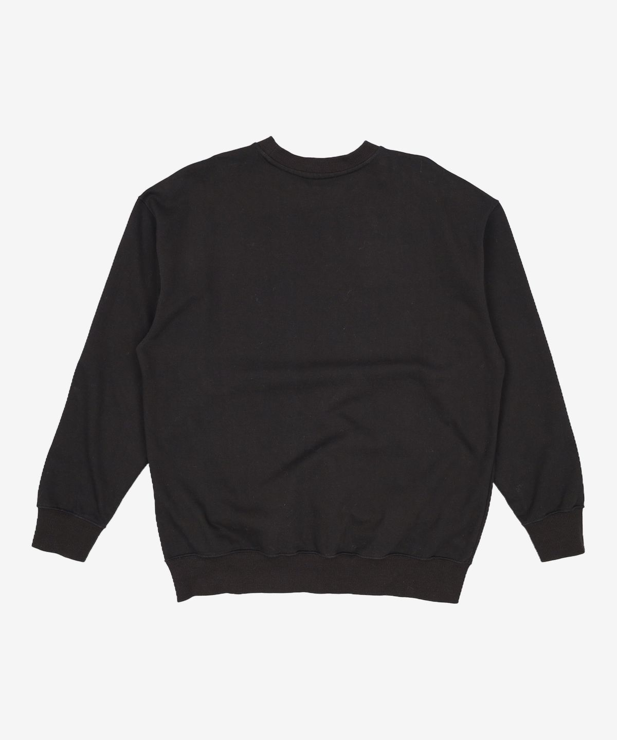 카네이테이(KANEITEI) SMUDGE SPRAY AMMO STENCIL CREWNECK (BLACK) XL