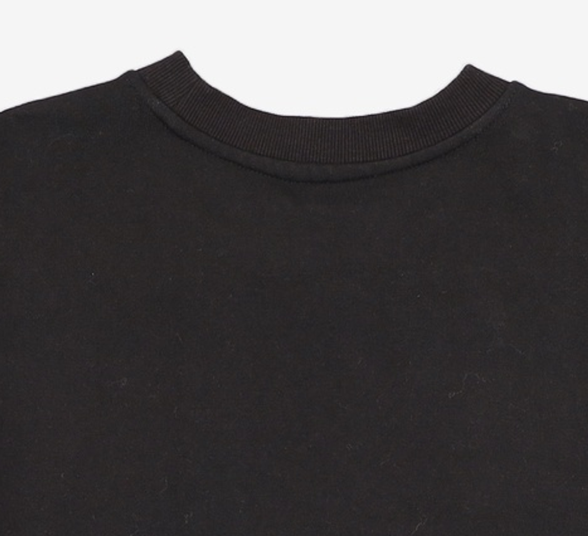 카네이테이(KANEITEI) SMUDGE SPRAY AMMO STENCIL CREWNECK (BLACK) XL