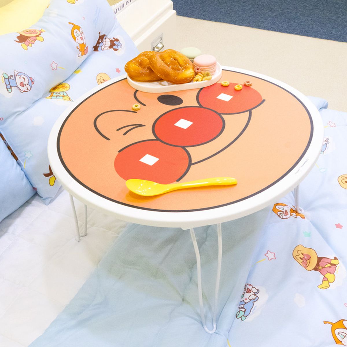 나라홈데코(NARAHOMEDECO) 호빵맨 접이식테이블 페이스