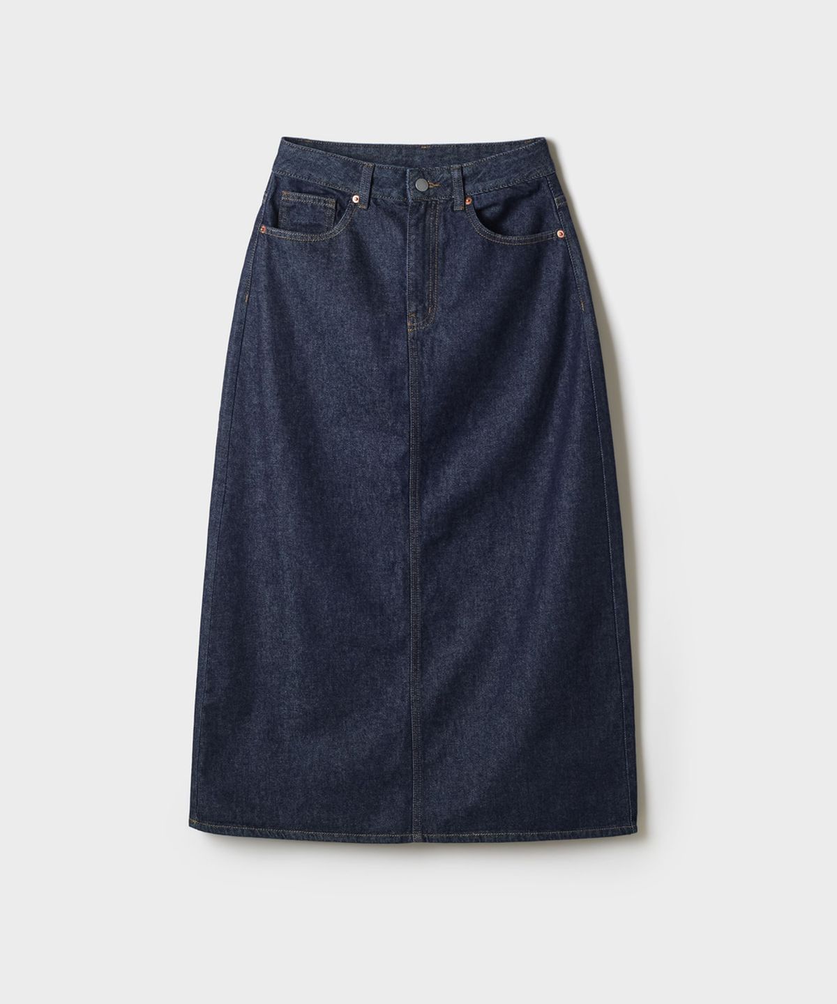 스파오(SPAO) 데님 맥시 스커트_SPWJG49G01