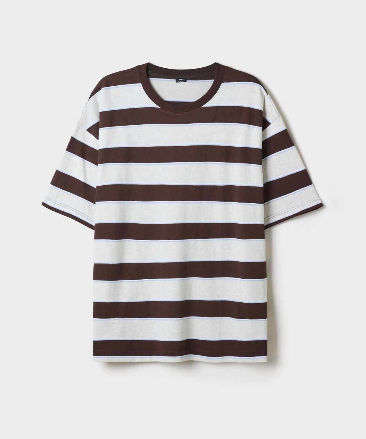 스파오(SPAO) [내추럴코튼] 멀티 스트라이프 반팔티_SPRSG37C10