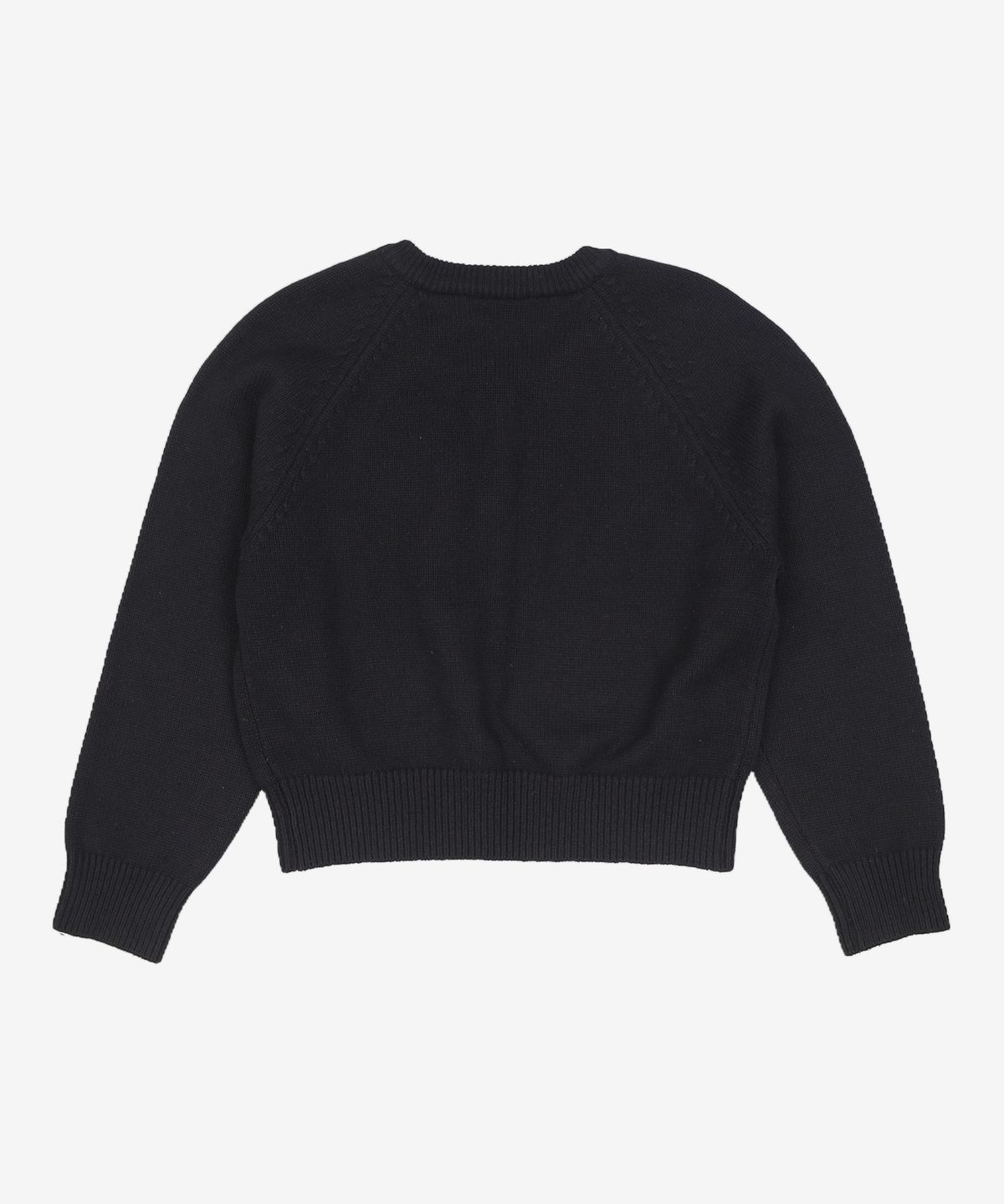 던스트(DUNST) UNISEX MERINO WOOL V-NECK SWEATER BLACK_UDSW3D125BK S
