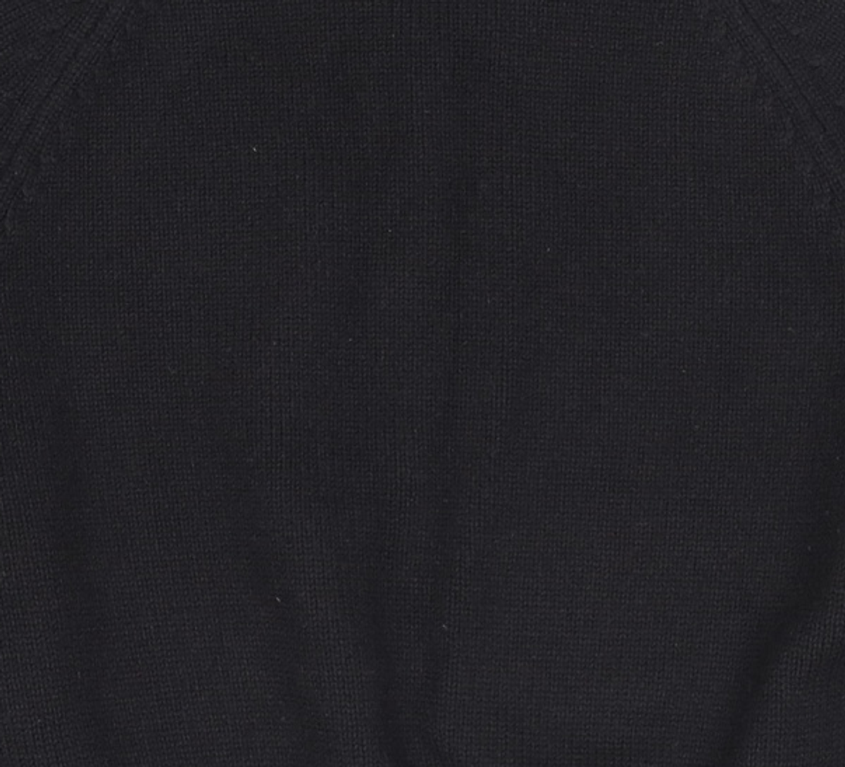 던스트(DUNST) UNISEX MERINO WOOL V-NECK SWEATER BLACK_UDSW3D125BK S