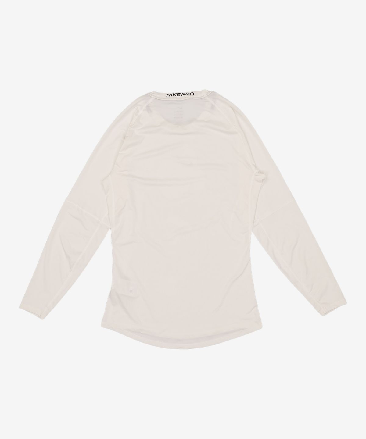 나이키(NIKE) 프로 드라이 핏 타이트 긴소매 피트니스 탑 M - 화이트:블랙 / FB7920-100 XL