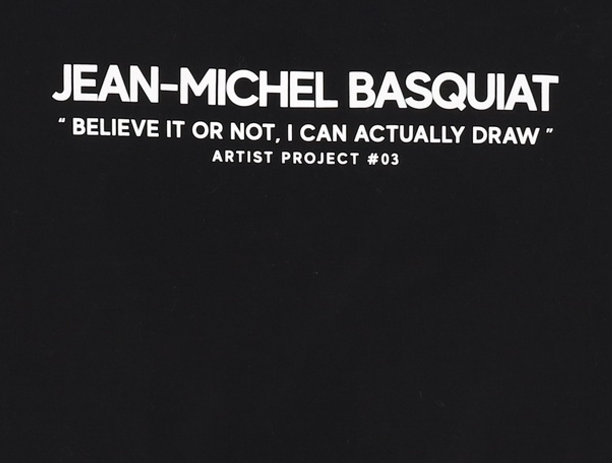장 미쉘 바스키아 x 클라이드앤(JEAN-MICHEL BASQUIAT x CLRIDE.n) 반소매 티셔츠 85