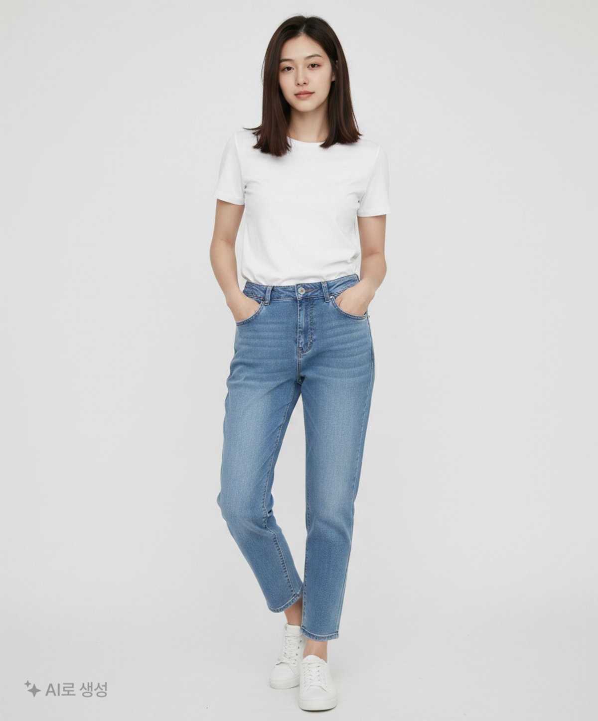 닉스(NIX) 청/데님 팬츠 28