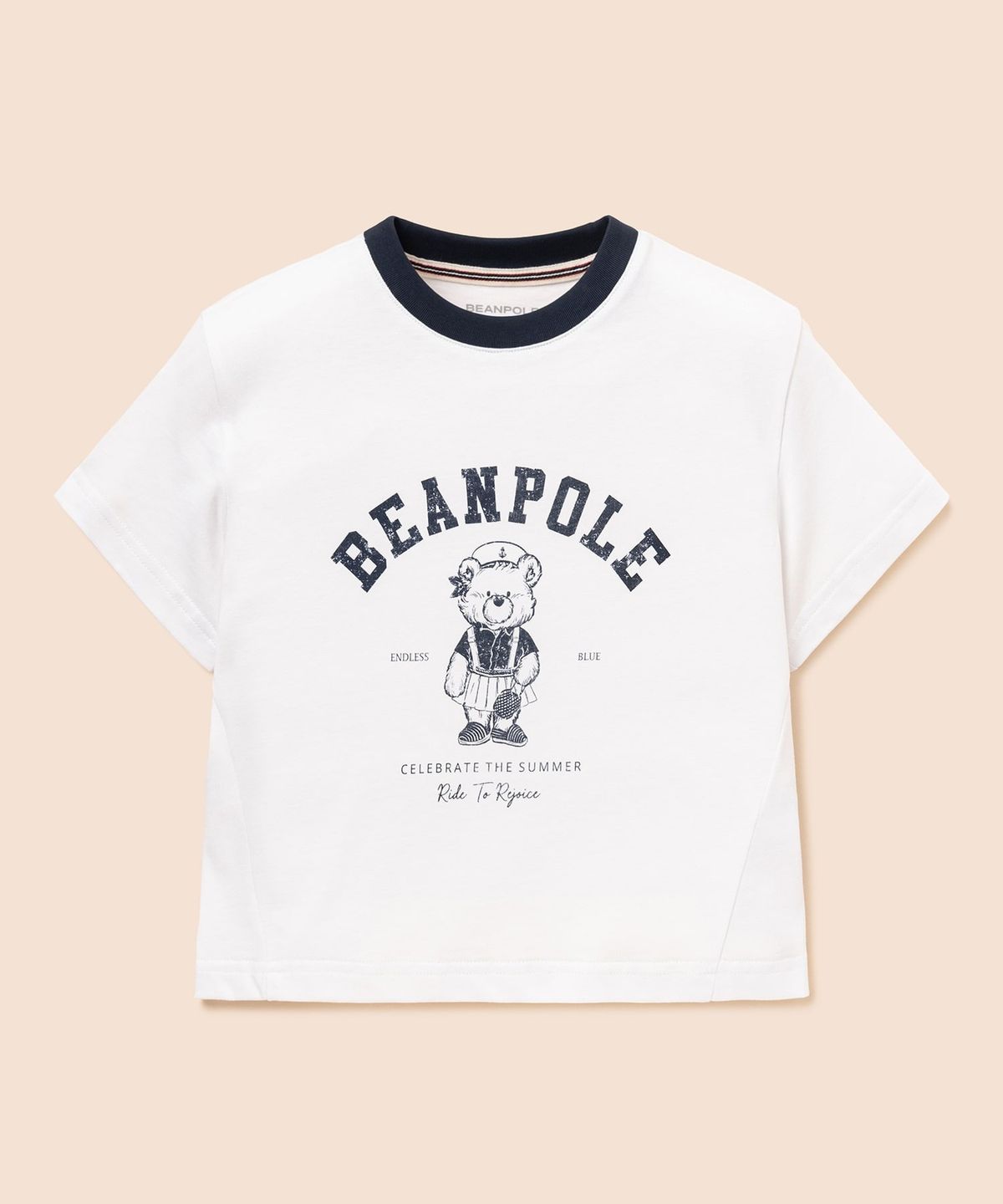 빈폴 키즈(BEANPOLE KIDS) 여아 달이 그래픽 티셔츠  아이보리 (BI6742G030)