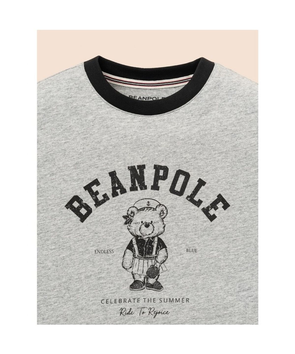 빈폴 키즈(BEANPOLE KIDS) 여아 달이 그래픽 티셔츠  그레이 (BI6742G033)