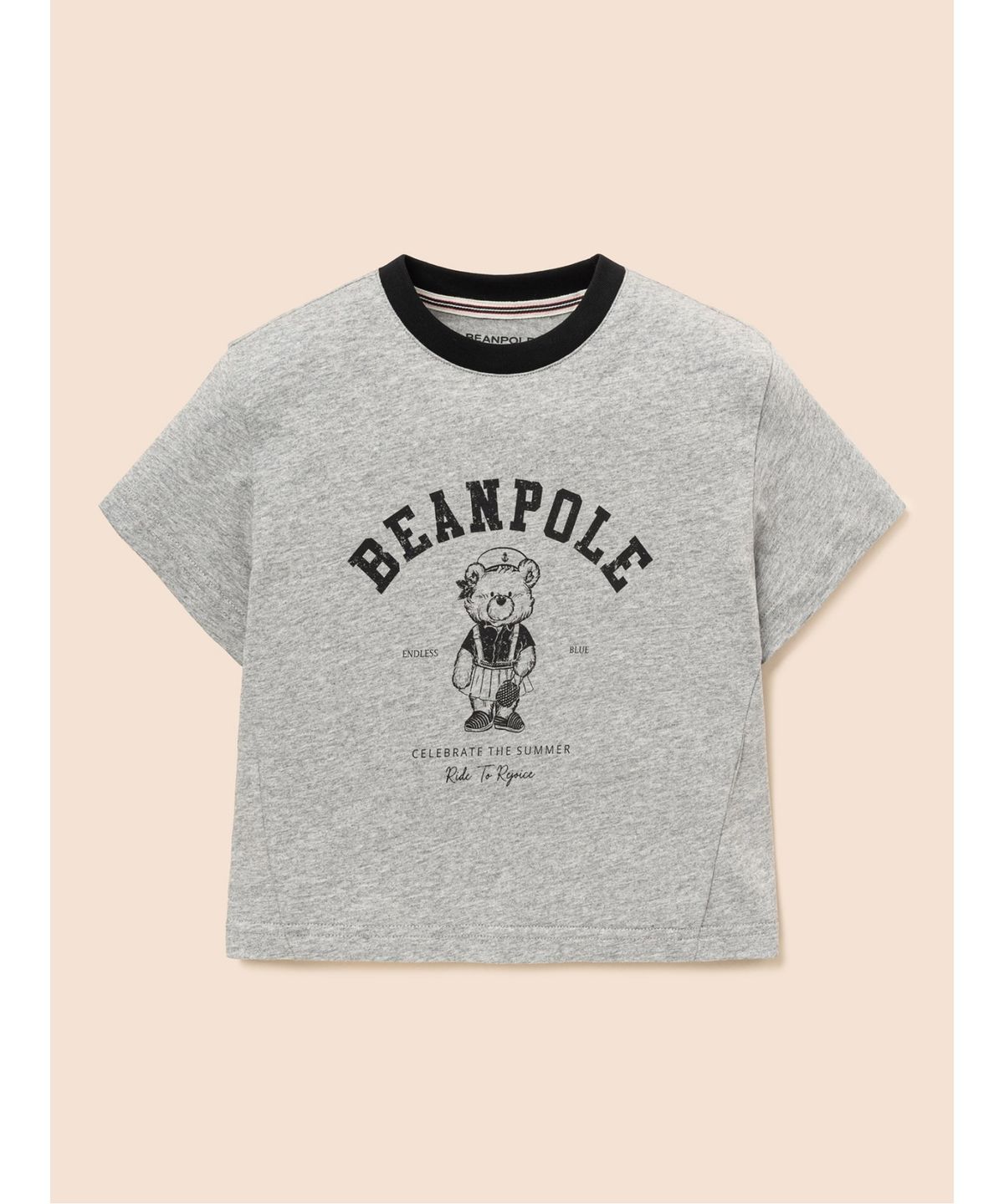 빈폴 키즈(BEANPOLE KIDS) 여아 달이 그래픽 티셔츠  그레이 (BI6742G033)