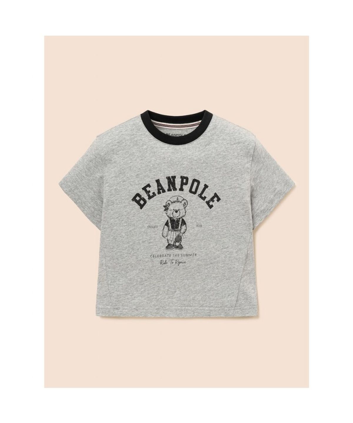 빈폴 키즈(BEANPOLE KIDS) 여아 달이 그래픽 티셔츠  그레이 (BI6742G033)