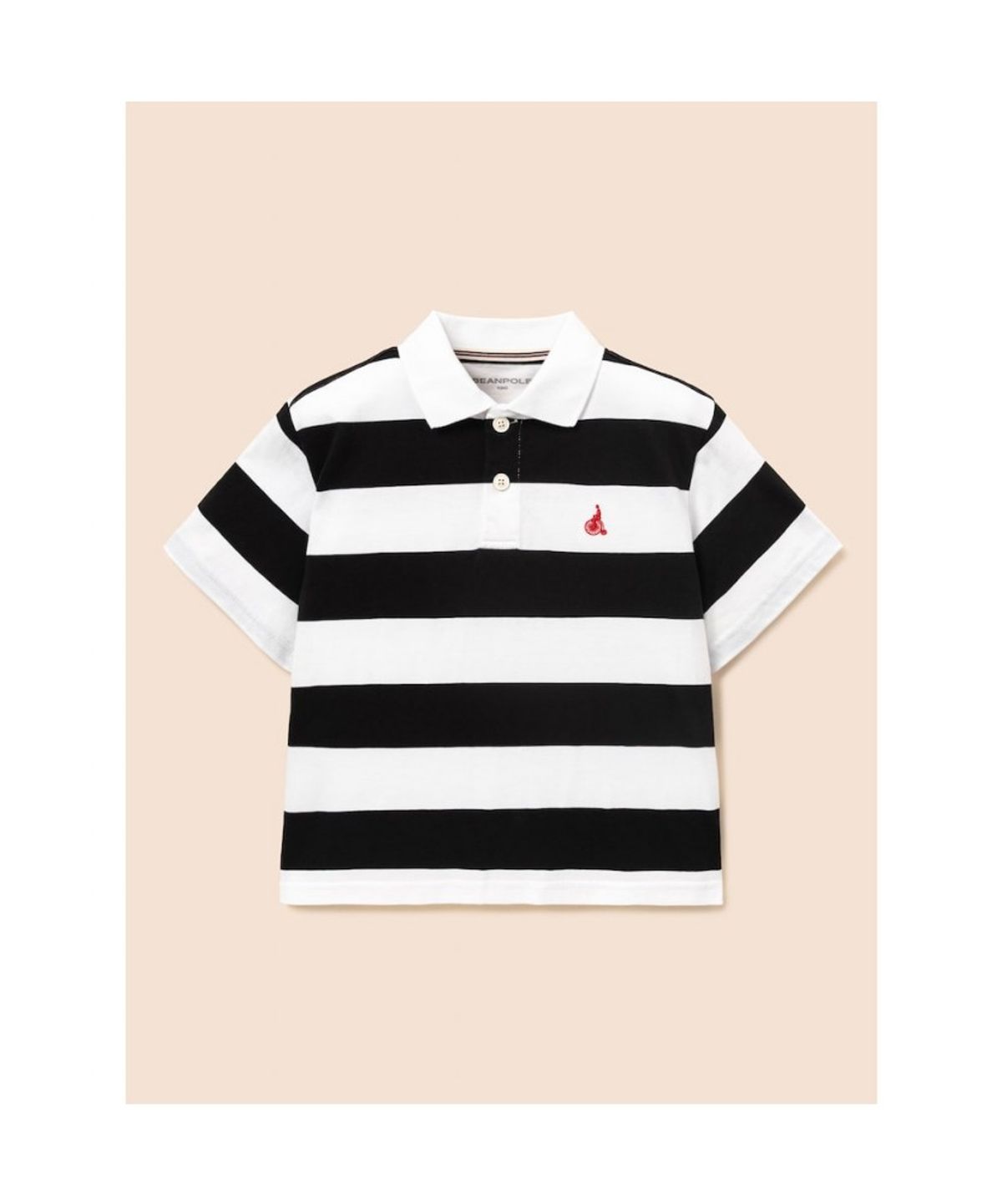 빈폴 키즈(BEANPOLE KIDS) 빅 스트라이프 칼라 상하세트  블랙 (BI6742U025)