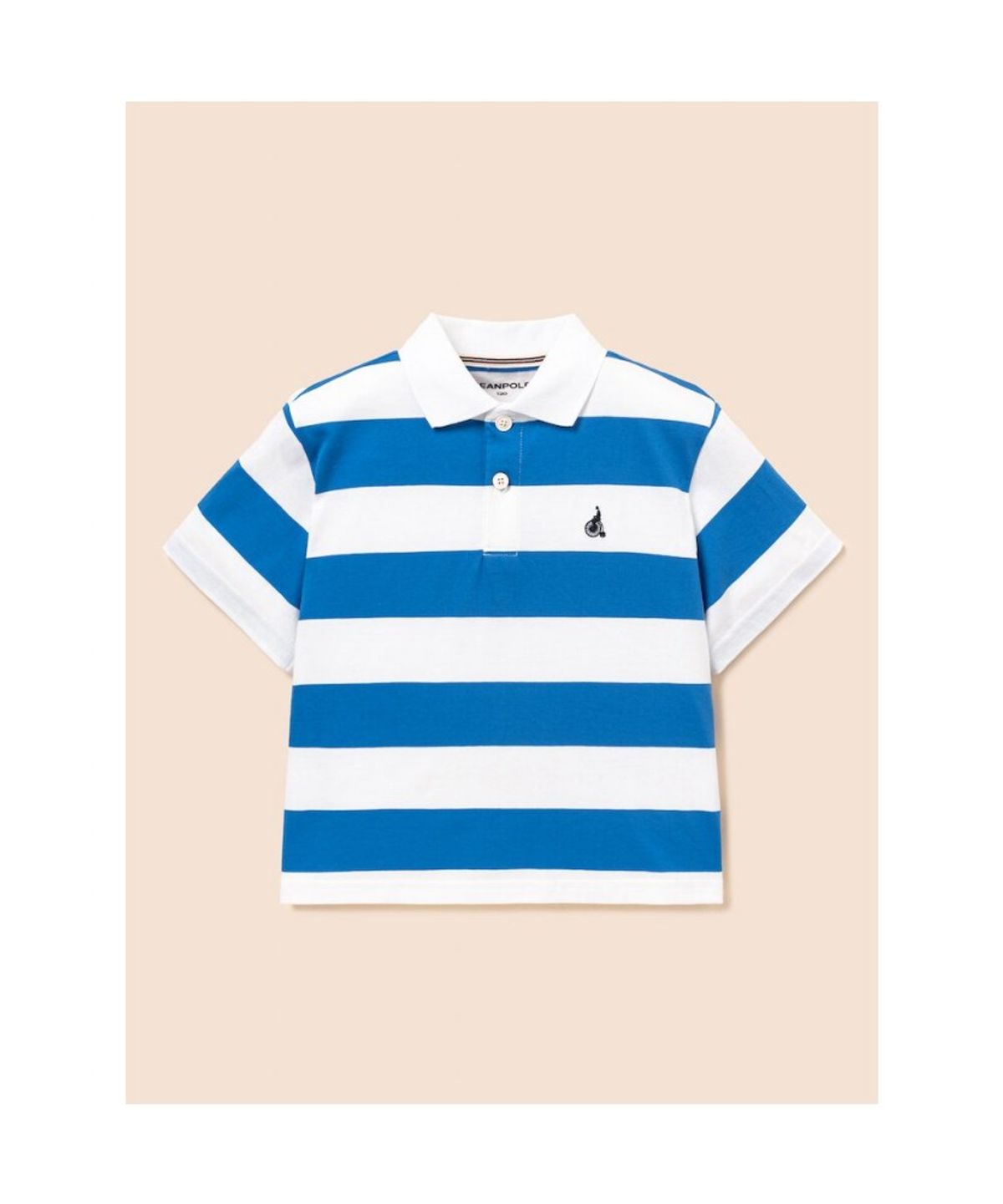 빈폴 키즈(BEANPOLE KIDS) 빅 스트라이프 칼라 상하세트  블루 (BI6742U02P)