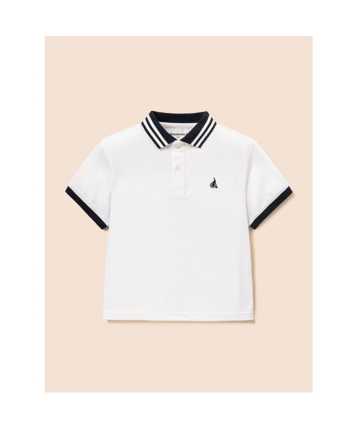 빈폴 키즈(BEANPOLE KIDS) 썸머 스쿨 피케 카라 상하세트  화이트 (BI6742U041)