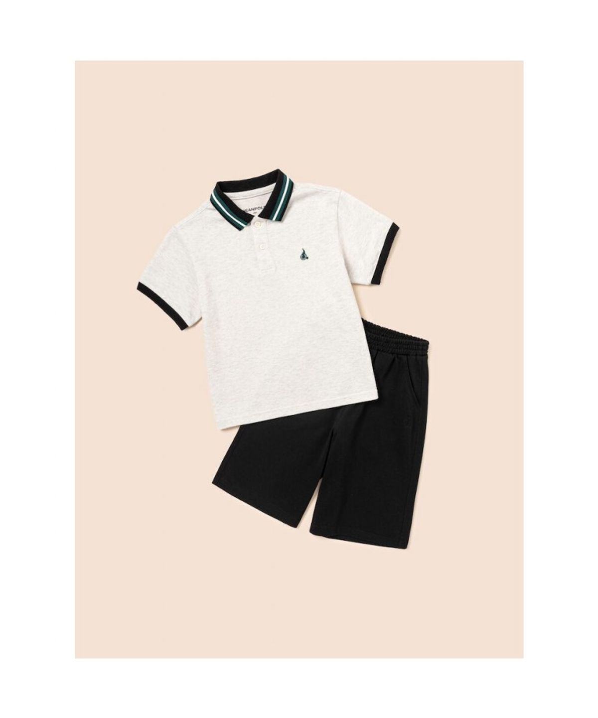 빈폴 키즈(BEANPOLE KIDS) 썸머 스쿨 피케 카라 상하세트  베이지 (BI6742U04A)