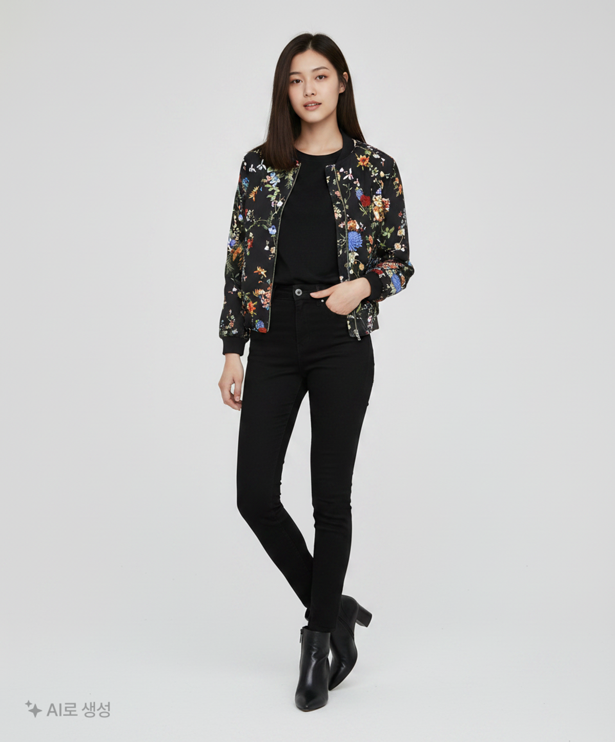 자라(ZARA) 항공 점퍼/블루종/MA-1 XS