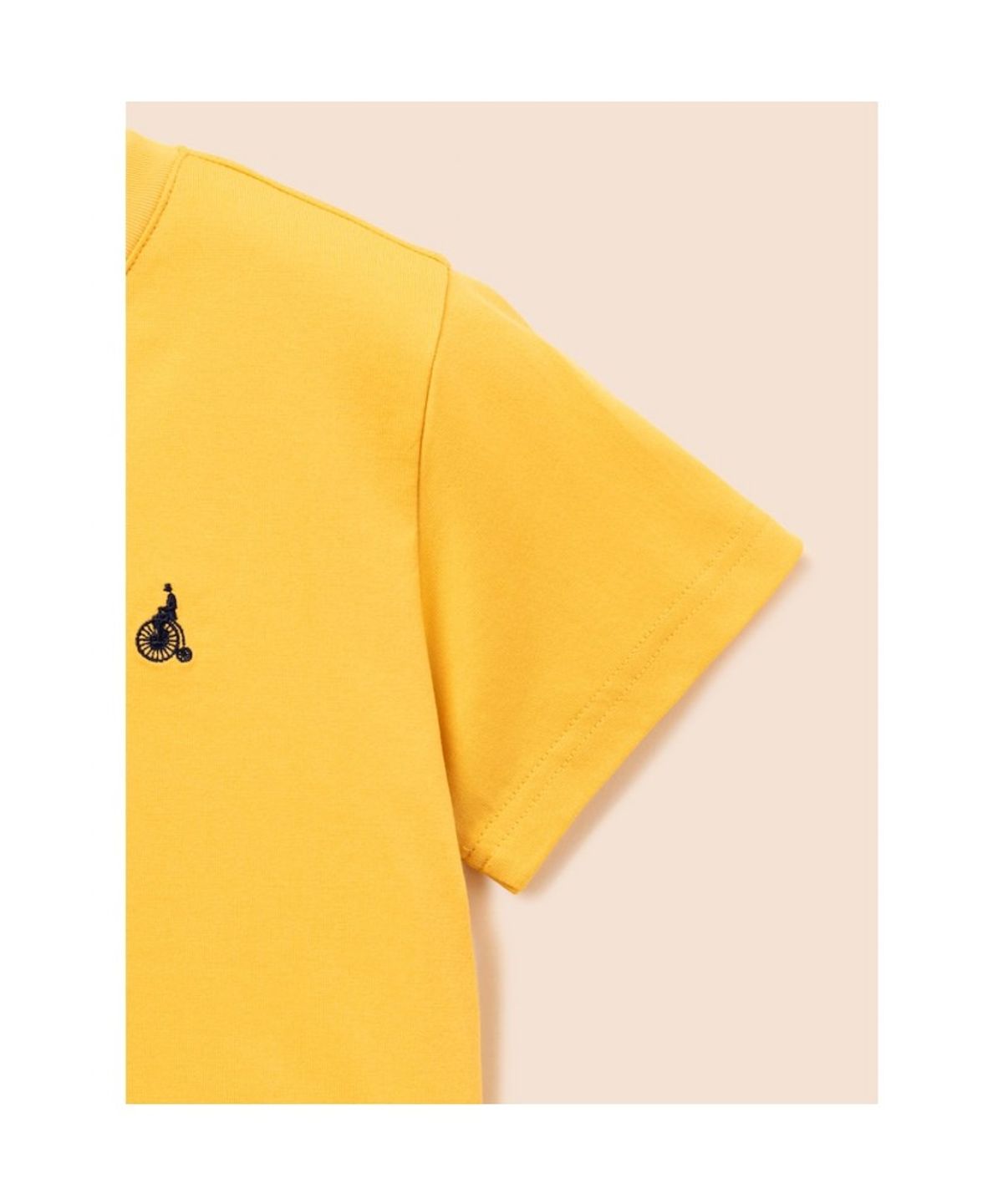 빈폴 키즈(BEANPOLE KIDS) [Essential] 수피마 베이직 반소매 티셔츠  옐로우 (BI6742UE1E)