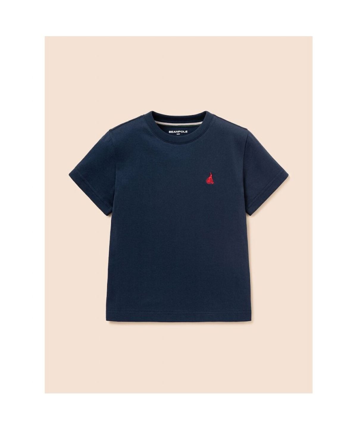 빈폴 키즈(BEANPOLE KIDS) [Essential] 수피마 베이직 반소매 티셔츠  네이비 (BI6742UE1R)