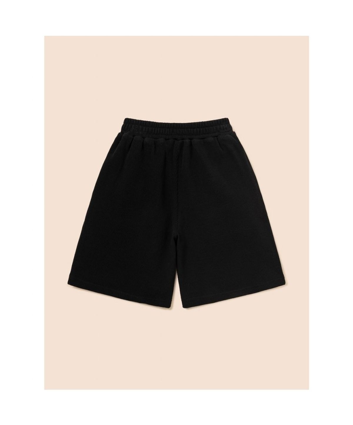 빈폴 키즈(BEANPOLE KIDS) 와플 스트라이프 반소매 상하세트  블랙 (BI6742U015)