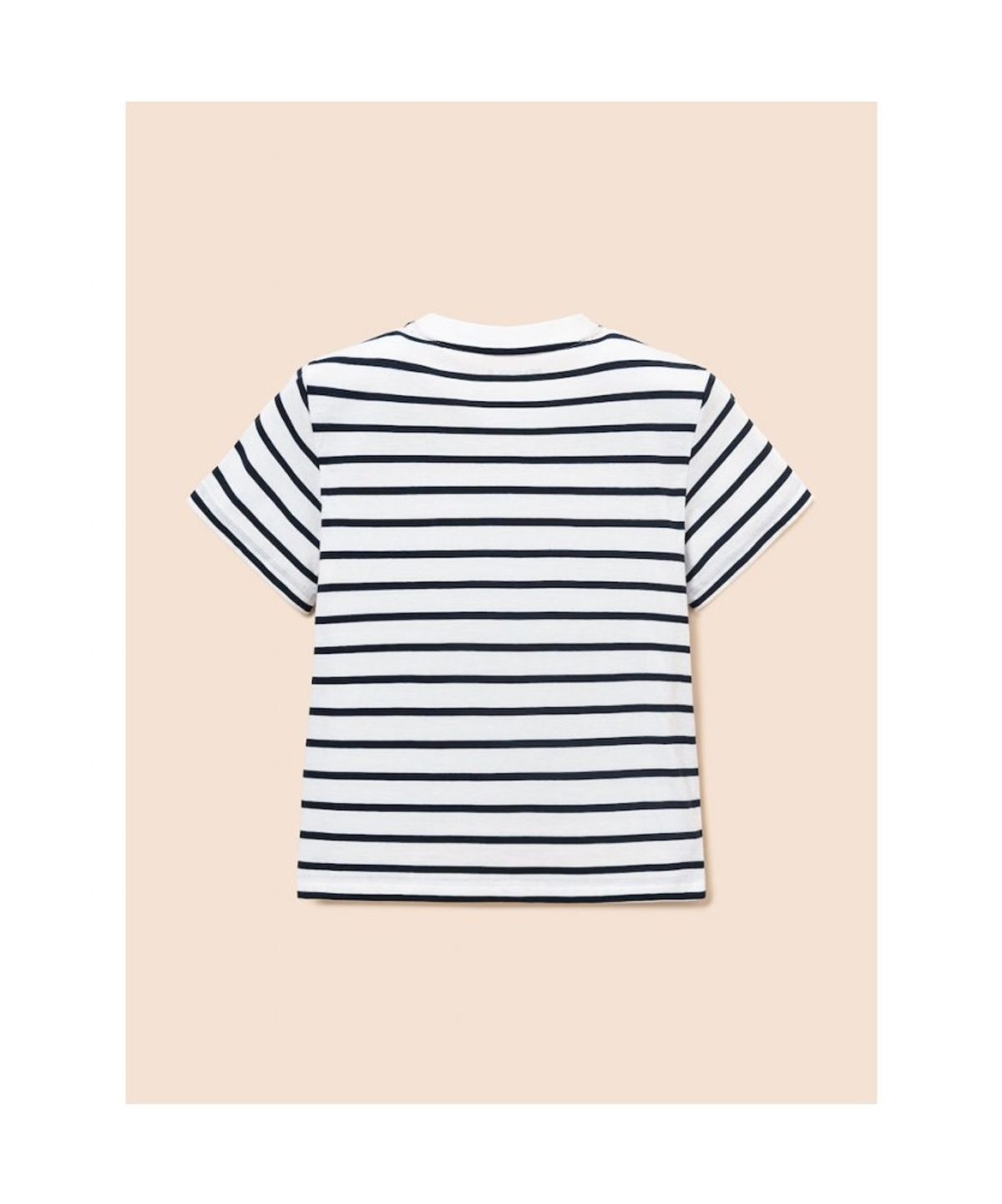 빈폴 키즈(BEANPOLE KIDS) [Essential] 스트라이프 반소매 티셔츠  아이보리 (BI6742UE20)