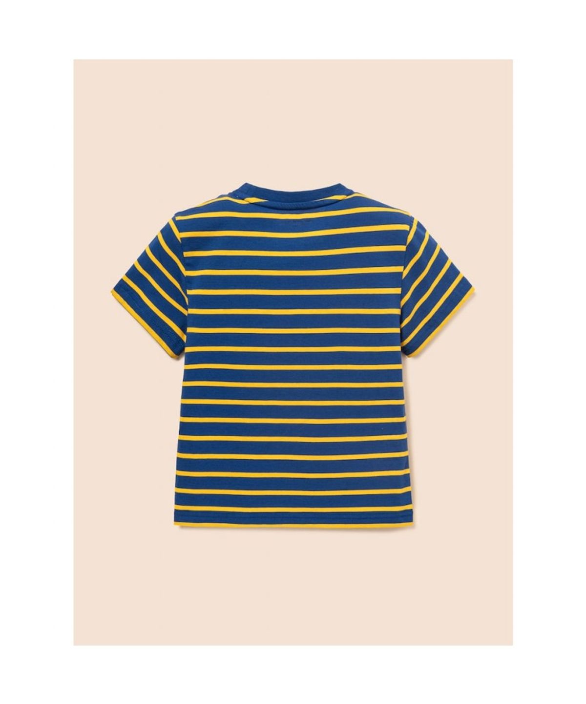 빈폴 키즈(BEANPOLE KIDS) [Essential] 스트라이프 반소매 티셔츠  블루 (BI6742UE2N)