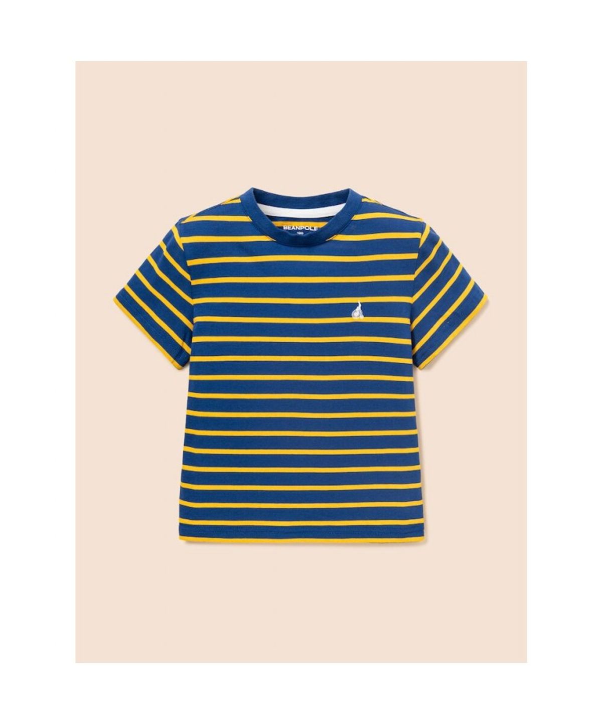 빈폴 키즈(BEANPOLE KIDS) [Essential] 스트라이프 반소매 티셔츠  블루 (BI6742UE2N)