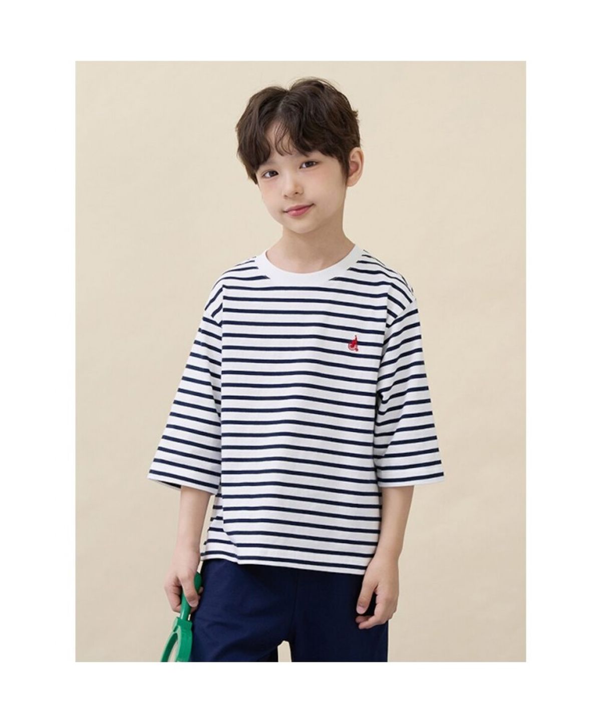 빈폴 키즈(BEANPOLE KIDS) 7부 스트라이프 상하세트 (BI6741U01R)