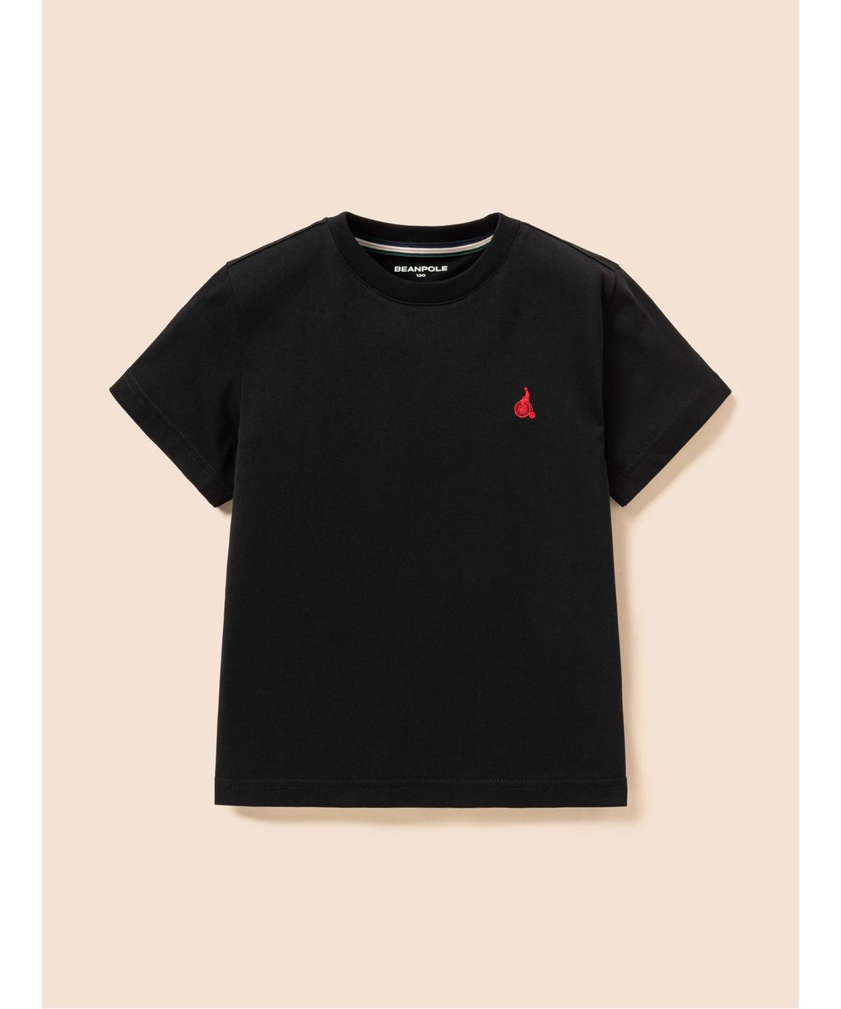 빈폴 키즈(BEANPOLE KIDS) [Essential] 수피마 베이직 반소매 티셔츠  블랙 (BI6742UE15)
