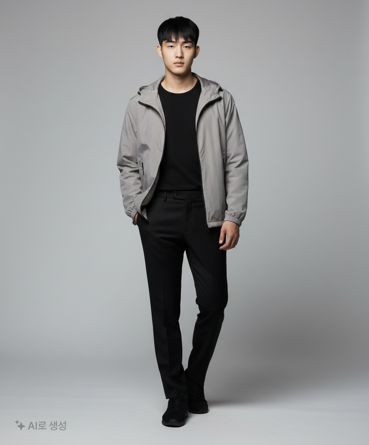 스파오(SPAO) 후드 윈드브레이커_SPJJE23C24 XL