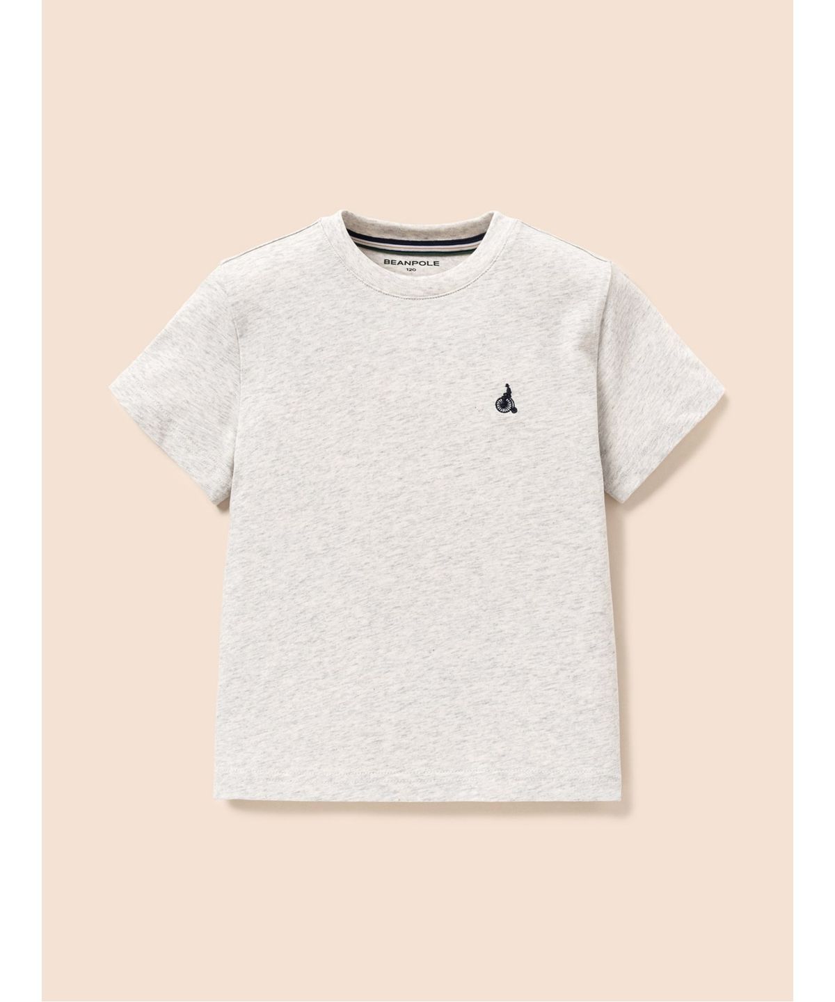 빈폴 키즈(BEANPOLE KIDS) [Essential] 수피마 베이직 반소매 티셔츠  베이지 (BI6742UE1A)