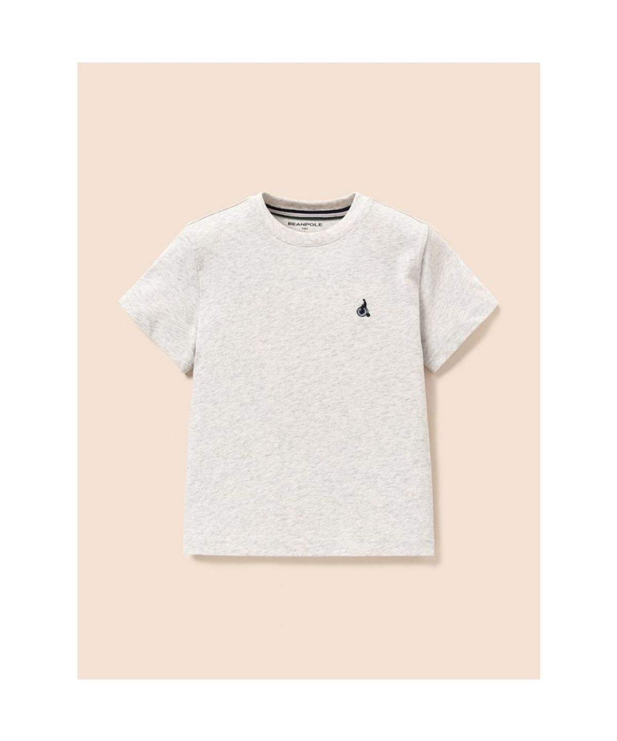 빈폴 키즈(BEANPOLE KIDS) [Essential] 수피마 베이직 반소매 티셔츠  베이지 (BI6742UE1A)