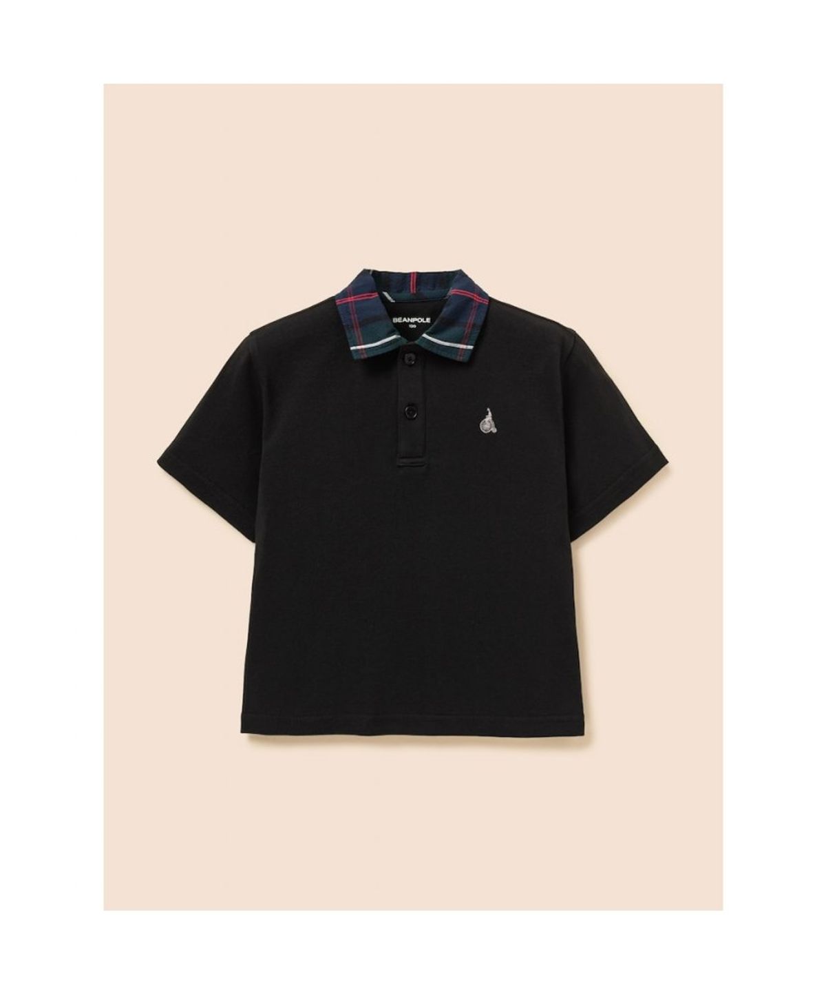 빈폴 키즈(BEANPOLE KIDS) 뉴 해릿체크 반팔 카라 상하세트 (BI6742U075)