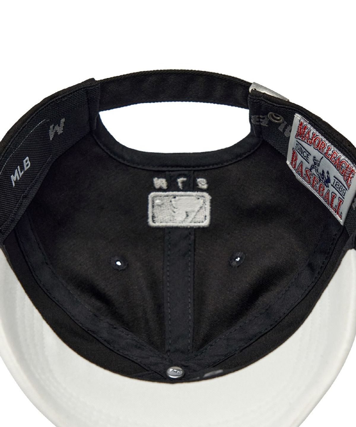 엠엘비 키즈(MLB KIDS) 프리티 스타 여아 배색 볼캡 NY (Black)